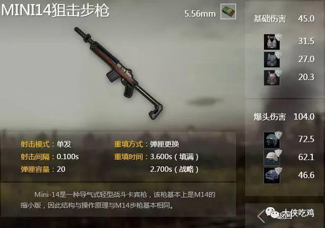绝地求生最强枪配